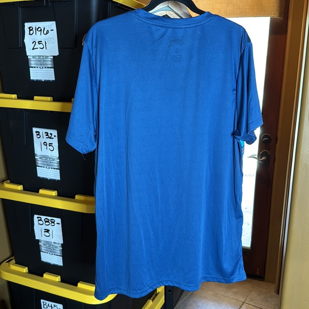 Sonic Drive In Blue Performance Tee Perfect Condition Size Large - Picture 5 of 5